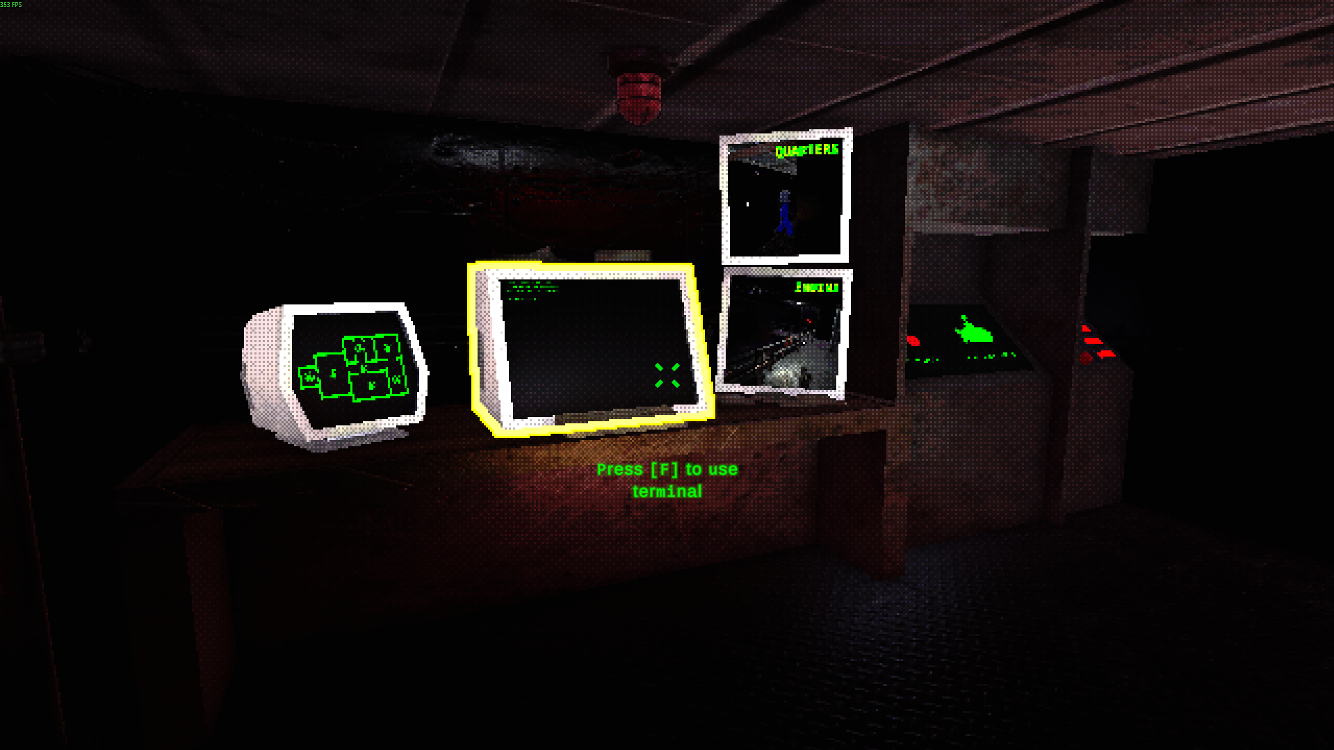 Captain's cockpit instruments