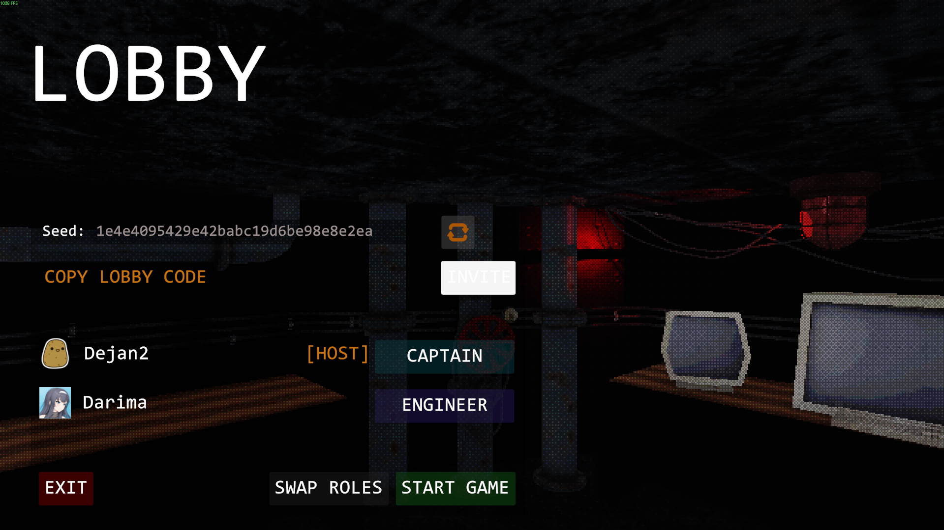 Lobby User Interface